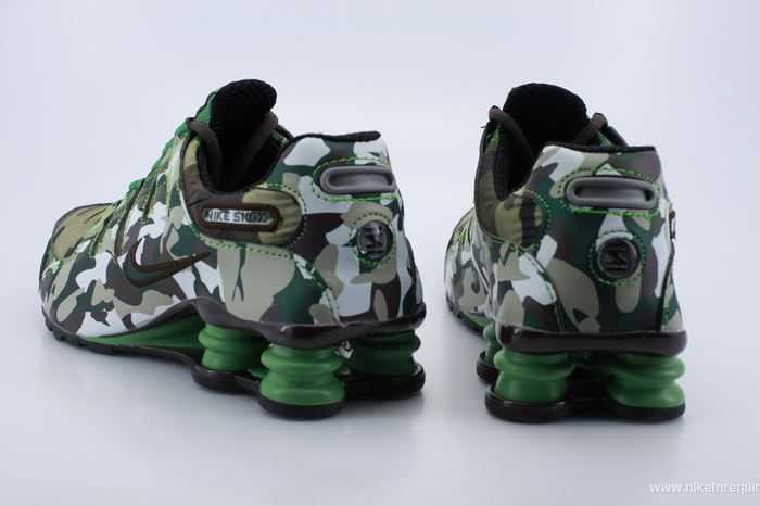 Vert Armee Nike Shox Nz